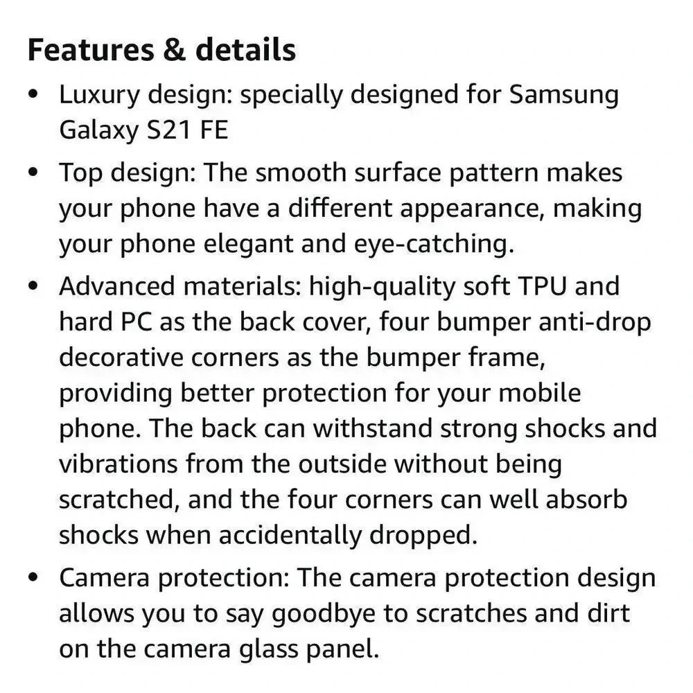 Colorful Dragon Case For Samsung Galaxy S21 FE TPU & PC‎ Shock-Proof Bumper